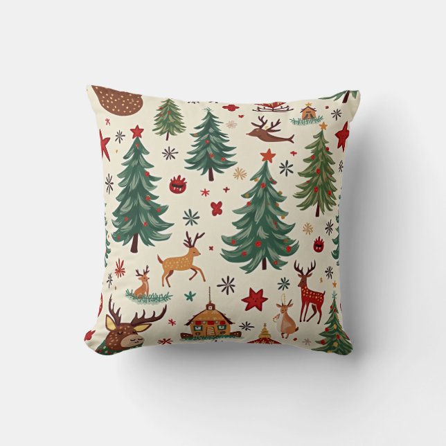 Coussin coussin de Noël (Recto)