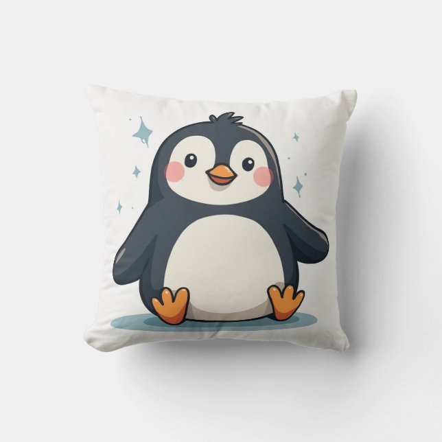 Coussin coussin de pingouin (Recto)