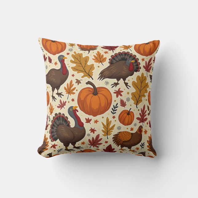 coussin coussin de thanksgiving (Recto)
