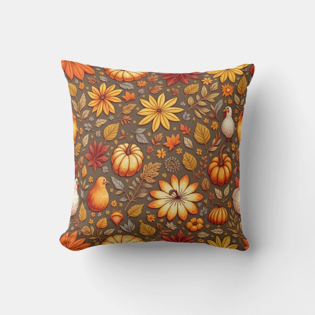 Coussin coussin de Thanksgiving (Recto)