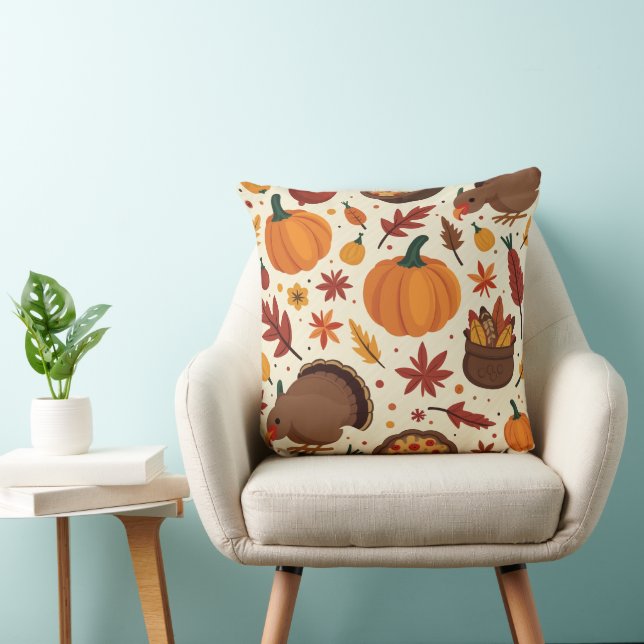 Coussin coussin de Thanksgiving (Chaise)