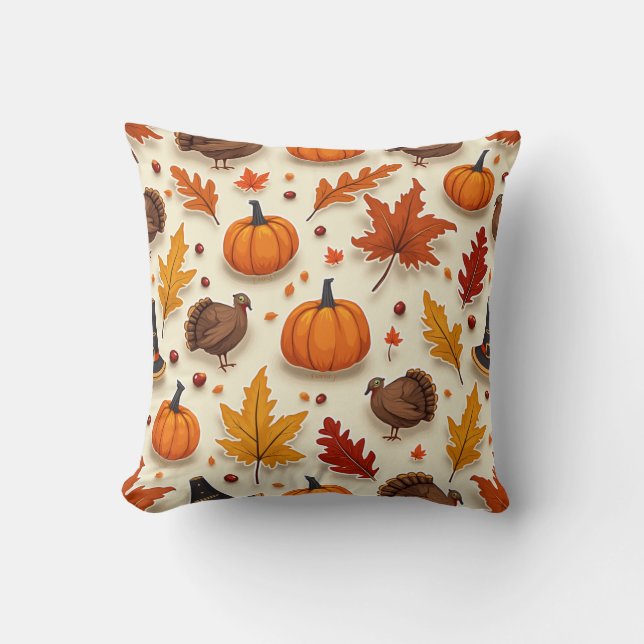 coussin coussin de thanksgiving (Recto)