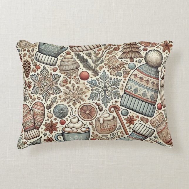 Coussin coussin d'hiver (Devant)