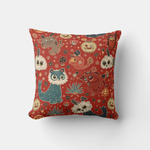 Coussin Coussin du Nouvel An lunaire