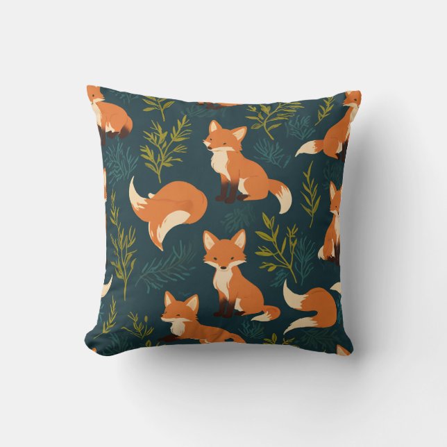 Coussin coussin Fox (Recto)