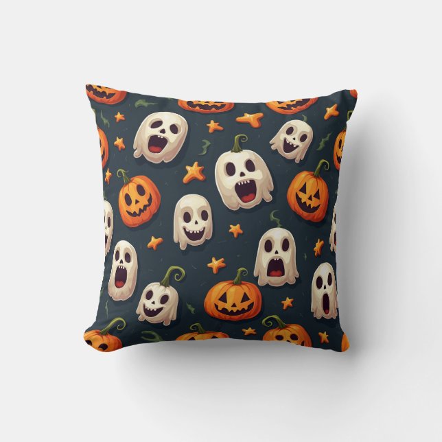 Coussin coussin Halloween, Amusez-vous à faire du  (Recto)