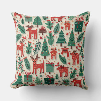 Coussin coussin motif de Noël