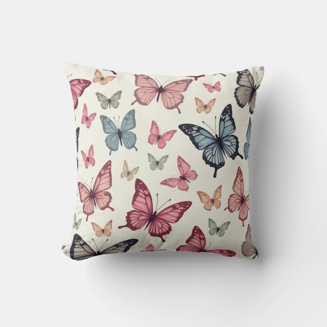coussin coussin papillon (Recto)