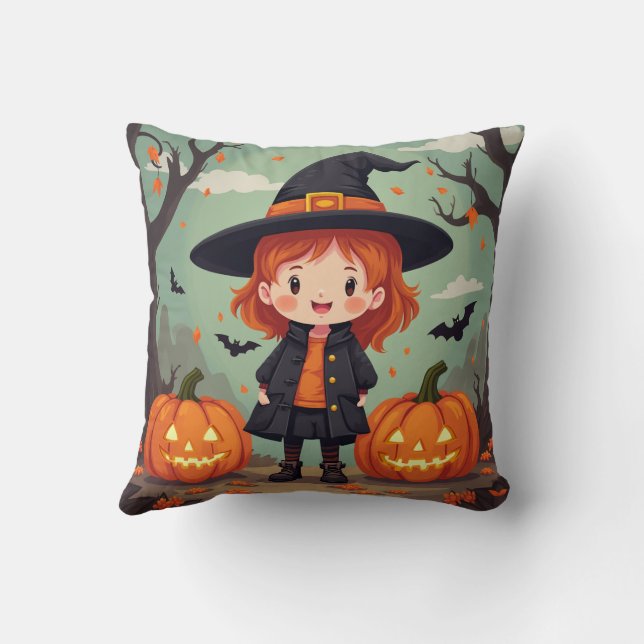 Coussin coussin pour Halloween (Verso)