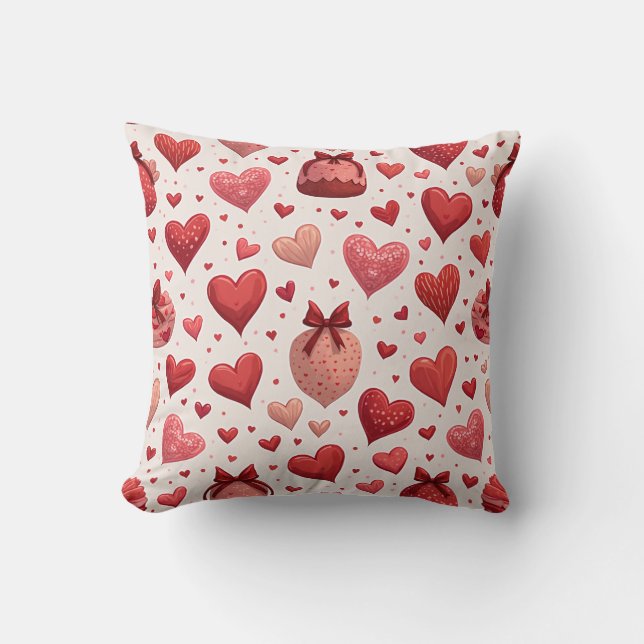 Coussin coussin Saint Valentin (Recto)