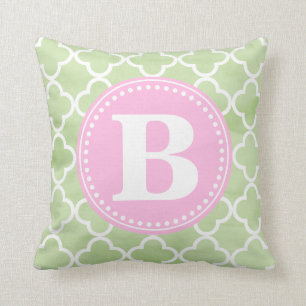 Coussin Coutume de très bon goût de Quatrefoil d'aquarel