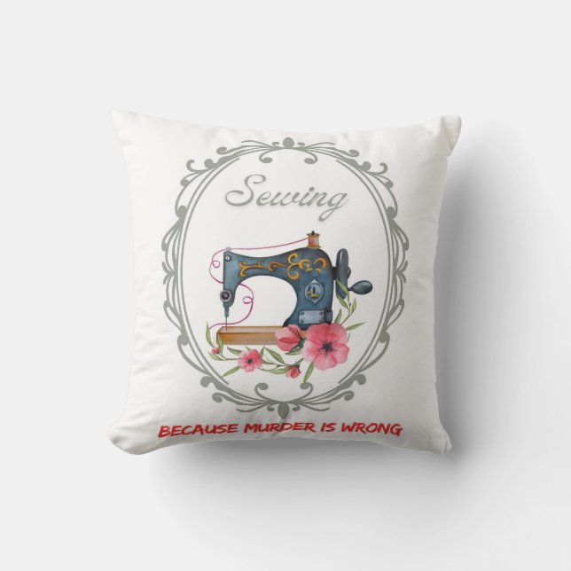 Coussin Couture victorienne vintage (Recto)