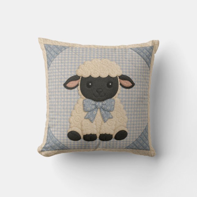 Coussin Couverture de l'agneau (Recto)