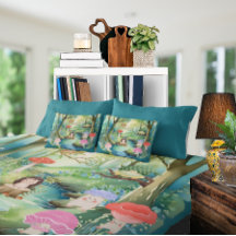 Couvertures avec des personnes champignons mignonn