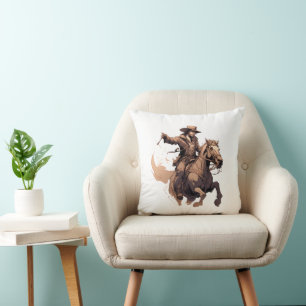 Coussin Cowboy À Cheval