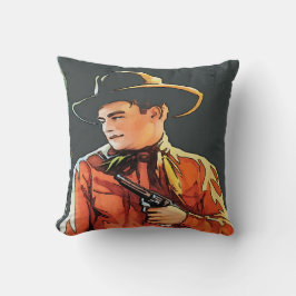 Coussin Cowboy de style vintage