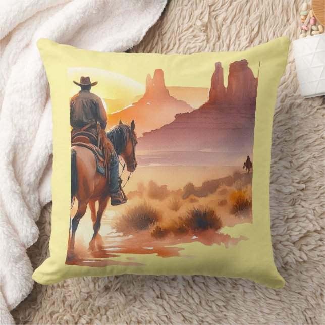 Coussin Cowboy du désert (Couverture)