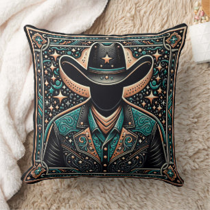 Coussin Cowboy en cuir à outils