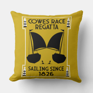 Coussin Cowes île de Wight Yacht Regatta