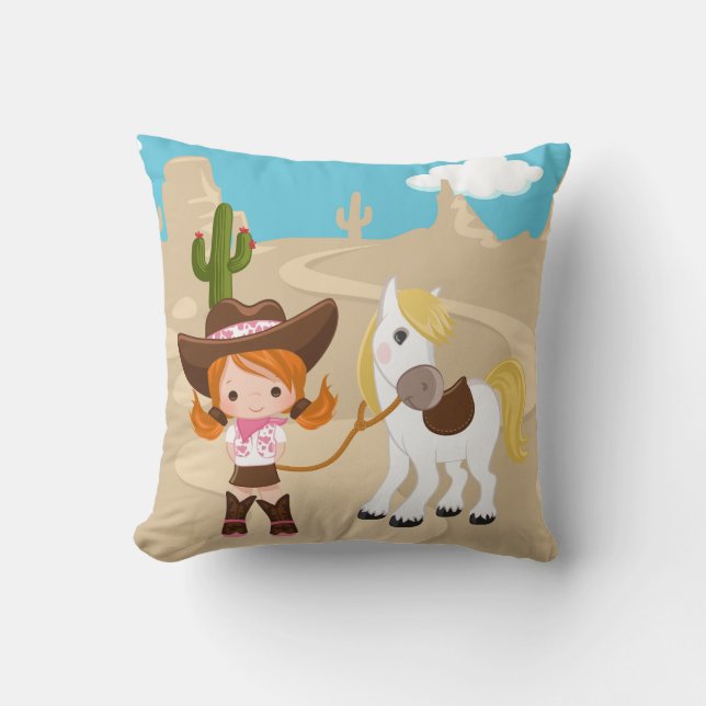 Coussin Cowgirl (Recto)