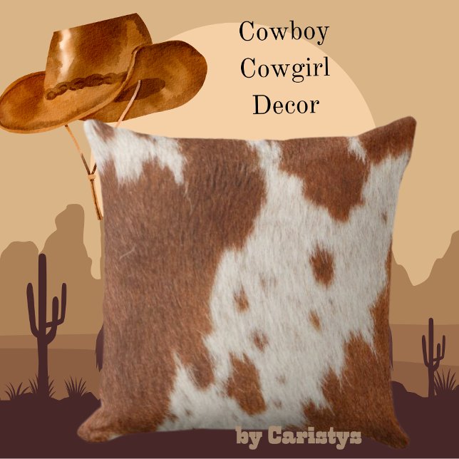 Coussin Cowhide Faux (Créateur téléchargé)