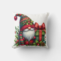 Cozy Christmas Gnome Art – Festive Holiday