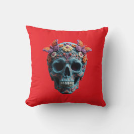 Coussin Crâne de laine