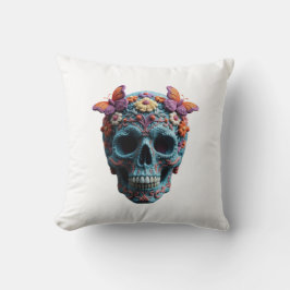 Coussin Crâne de laine