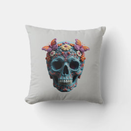 Coussin Crâne de laine