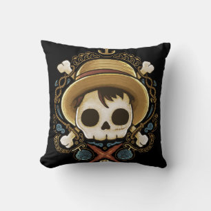 Coussin Crâne de pirate