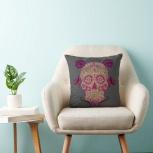 Coussin Crâne en sucre 1.0
