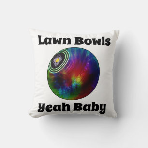 Coussin Cravate teint pelouse Bowl, Cushion