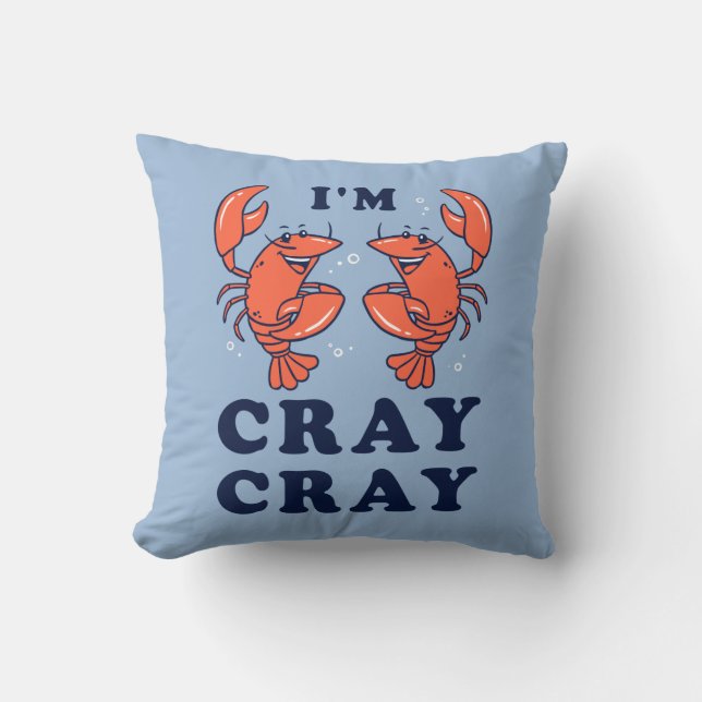 Coussin Cray Cray (Recto)