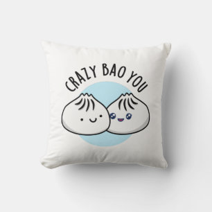 Coussin Crazy Bao Vous Drôle Dimsum Pun