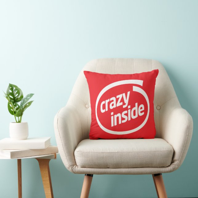 Coussin Crazy inside (Chaise)