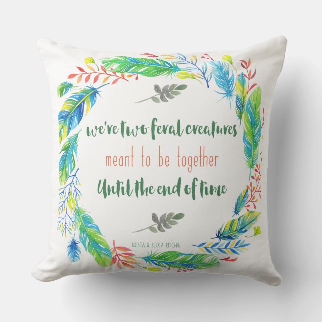 Coussin Créatures fériques (Recto)