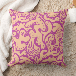 Coussin Créatures Salées Art de Fantaisie