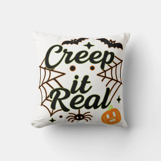Coussin Creep It Real Halloween Tee