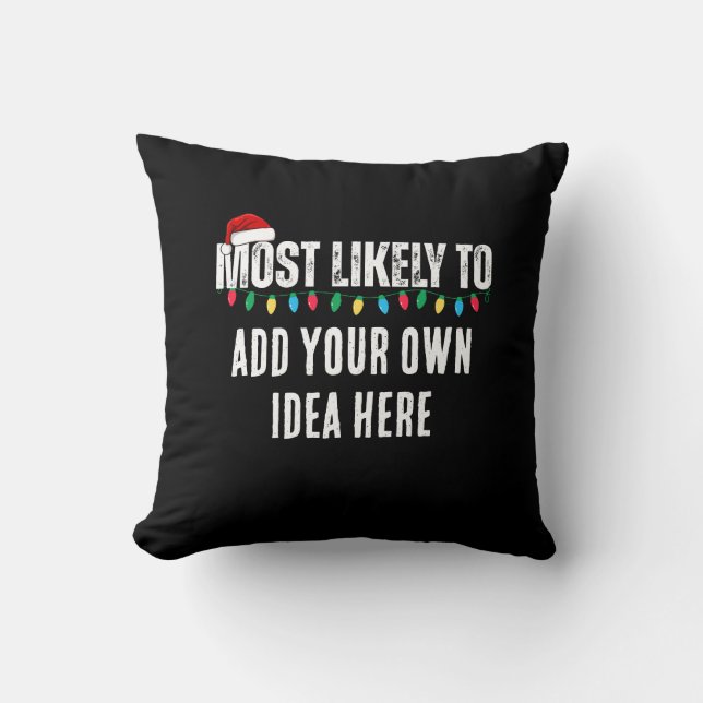 Coussin 😂 créer un drôle le plus susceptible d'être citée (Recto)