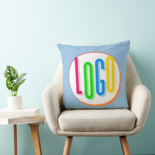 COUSSIN CRÉER VOTRE PROPRE PROTOTYPE DE LOGO MODÈLE ROND