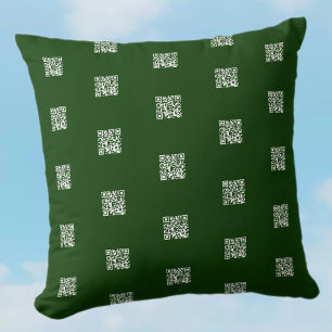 Coussin Créez instantanément un code QR avec un motif en c