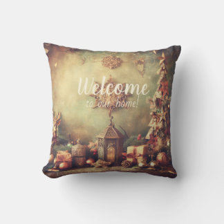 Coussin Créez vos propres lanternes de Noël ornées