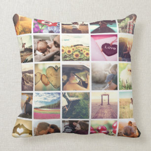 Coussin Créez votre propre collage photo