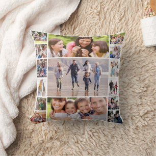 Coussin Créez votre propre collection de photos 15 images