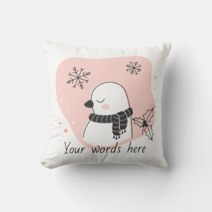 Coussin Créez votre propre Doce de Tortue Douce Noël