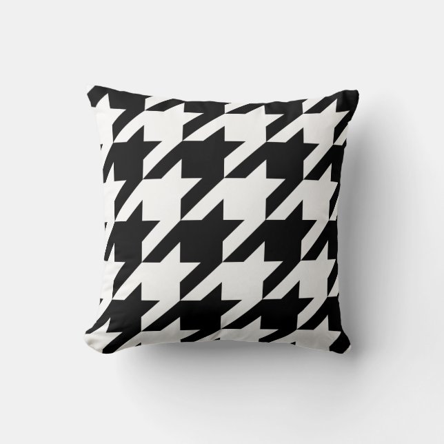 Coussin Créez votre propre grand socle noir (Recto)