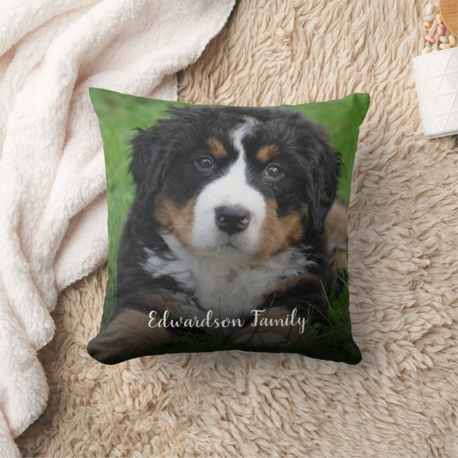 Coussin Créez votre propre monogramme de collage photo de  (Couverture)