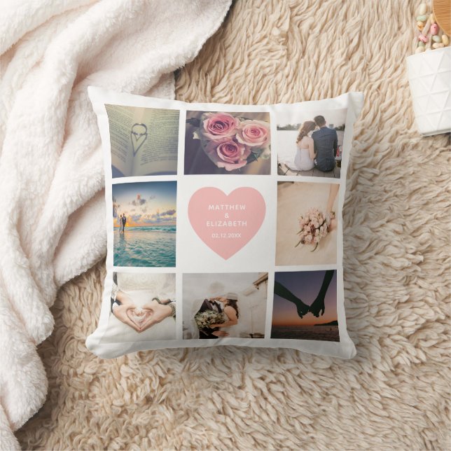 Coussin Créez votre propre photo Mariage personnalisée pou (Couverture)