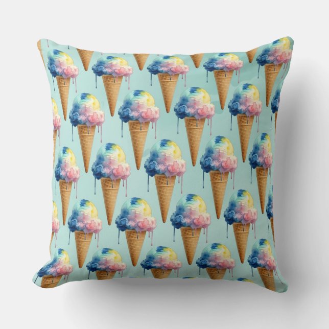 Coussin Crème Glacée (Recto)