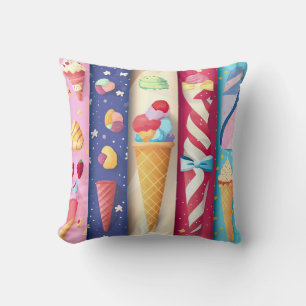 Coussin Crème glacée